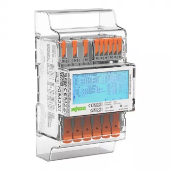 WAGO 879-3000 4PU trojfázový digitálny elektromer 65 A MID-kompatibilný 1 ks