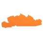 WAGO koncová a oddeľovacia doska 2205-7692 1 mm hrubá oranžová