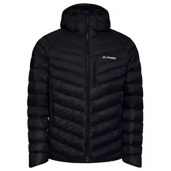 Vaude Monviso páperová bunda s kapucňou - čierna, veľkosť L