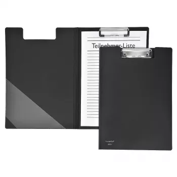 FolderSys Clipboard Portfolio A4 čierne PVC
