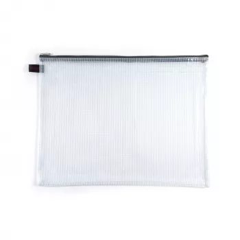 FolderSys taška so zipsom B4 transparentná PVC 0,2 mm