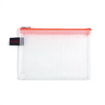 FolderSys taška so zipsom A6 transparentná PVC 0,2 mm
