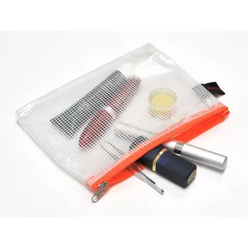 FolderSys taška so zipsom A6 transparentná PVC 0,2 mm