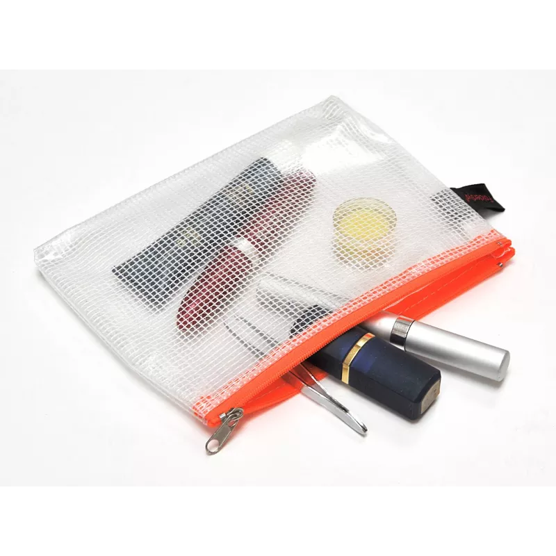 FolderSys taška so zipsom A6 transparentná PVC 0,2 mm