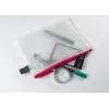 Foldersys B6 vrecko so zipsom priehľadné PVC na dokumenty