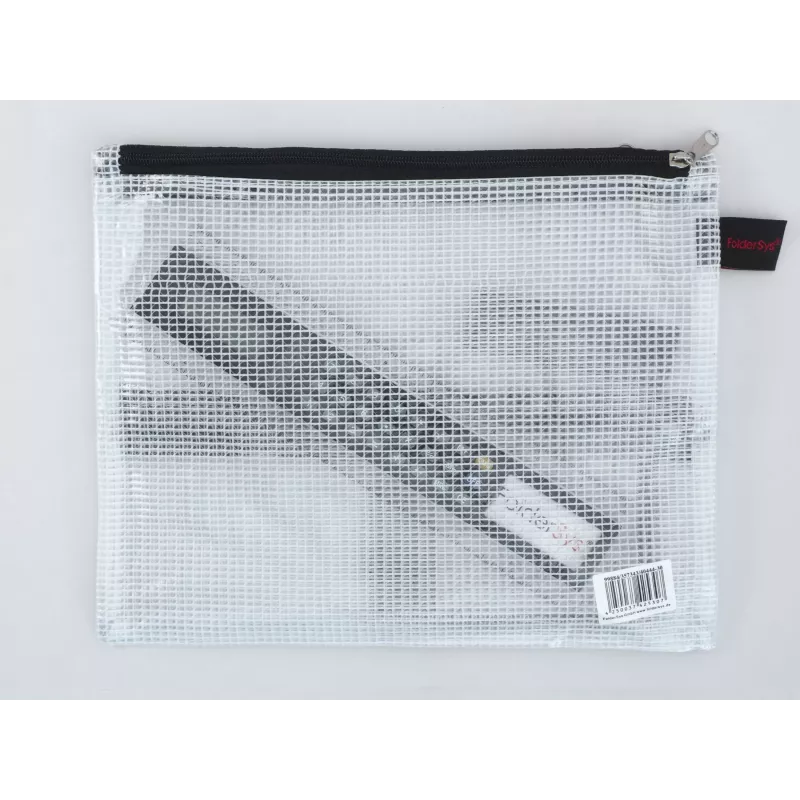 FolderSys vrecko na zips A5 transparentné balenie 10 ks