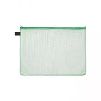 Foldersys 10 vreciek na zips A4 transparentných
