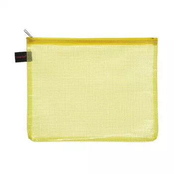 FolderSys 10 vreciek na dokumenty na zips A5 transparentných