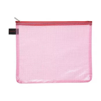 FolderSys 10 vreciek na dokumenty na zips A5 - transparentné PVC