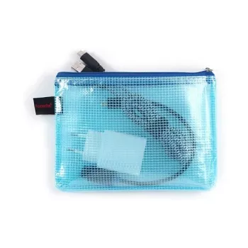 FolderSys 10 vreciek na zips A6 transparentných