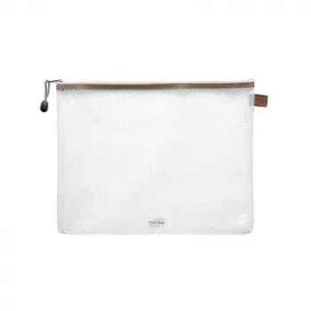 FolderSys vrecko na zips A4 transparentné PVC 0,18 mm