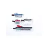 FolderSys súprava 4 vreciek so zipsom 1x 170x40 mm sivá 3x 80x55 mm čierna/sivá