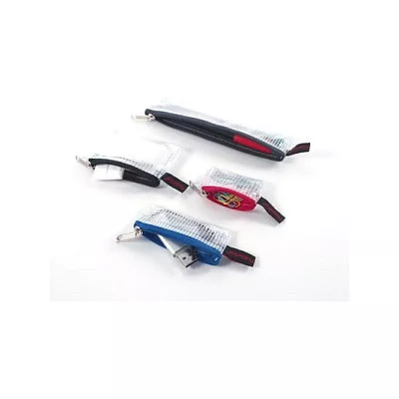FolderSys súprava 4 vreciek so zipsom 1x 170x40 mm sivá 3x 80x55 mm čierna/sivá