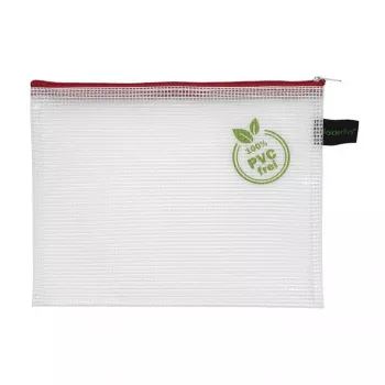 FolderSys vrecko na zips B6 transparentné