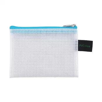 Foldersys vrecúško na zips A7 transparentné