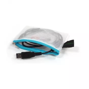 Foldersys vrecúško na zips A7 transparentné