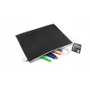 FolderSys vrecúško na zips A4 čierne nepriehľadné netkané PP 270 x 350 mm