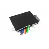 FolderSys vrecúško na zips A5 čierne nepriehľadné netkané PP 190 x 255 mm