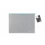 FolderSys vrecúško na zips A4 sivé nepriehľadné netkané PP 270 x 350 mm
