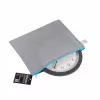 FolderSys vrecúško na zips A4 sivé nepriehľadné netkané PP 270 x 350 mm