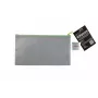 FolderSys vrecko so zipsom DL sivé nepriehľadné PP netkaná textília 120 x 220 mm