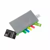 FolderSys vrecko so zipsom DL sivé nepriehľadné PP netkaná textília 120 x 220 mm