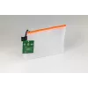 FolderSys vrecko so zipsom priehľadné/oranžové 0,28 mm A6 1 kus
