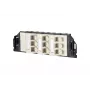 METZ CONNECT RJ45 keystone modul Cat.6A tienený čierny balenie 1 ks