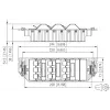 METZ CONNECT RJ45 keystone modul Cat.6A tienený čierny balenie 1 ks