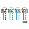 METZ CONNECT BTR E-DAT C6 6x8 AP rozvádzačový patch panel - CAT 6 - STP - sivá - 1U - 19 palcov