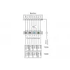 METZ CONNECT BTR E-DAT C6 6x8 AP rozvádzačový patch panel - CAT 6 - STP - sivá - 1U - 19 palcov