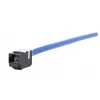 METZ CONNECT 130A10-29-I-B1 plochá čierna RJ45 konektor samica Cat6A tienený keystone modul