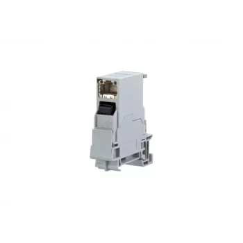 METZ CONNECT RJ45 keystone modul Cat6A tienený sivá 1401806113KE