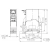 METZ CONNECT RJ45 keystone modul Cat6A tienený sivý 1401806113KE
