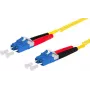 METZ CONNECT OpDAT patch kábel LC Duplex na LC Duplex OS2 4,0 m - optický patch kábel