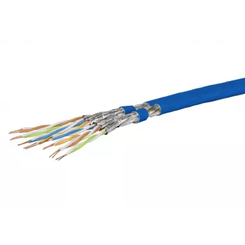 METZ CONNECT Cat.7 S/FTP patch kábel 500 m, LSZH, oranžový, bubon