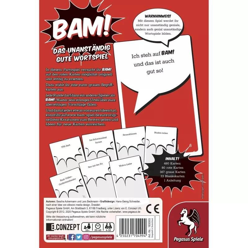 PEGASUS BAM! - neuveriteľne dobrá slovná hra
