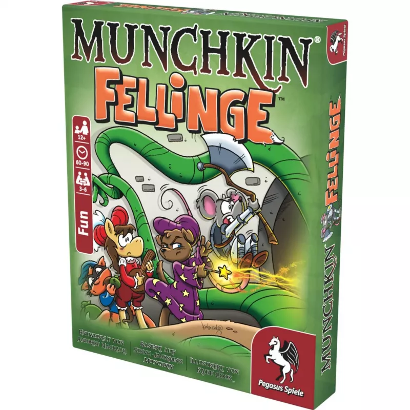 Pegasus Spiele Munchkin Fellinge (Demented Dungeons) rozšírenie kartová hra
