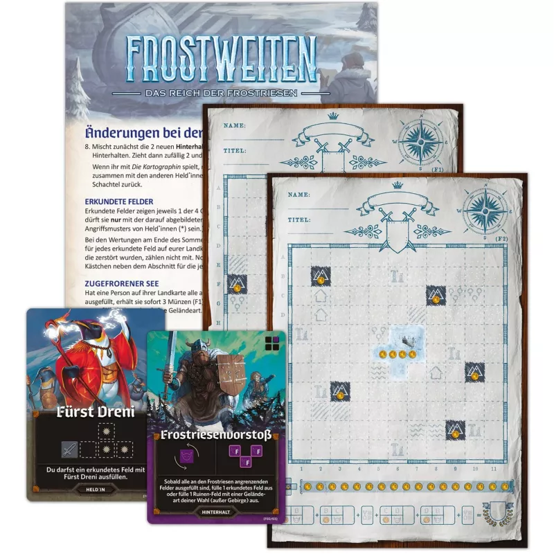 Pegasus Spiele Kartograf & Kartografka: Vzdialené expedície rozšírenie
