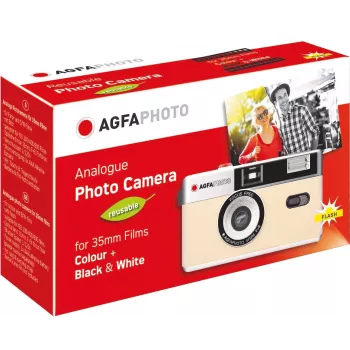 AGFAPHOTO Agfa Photo opakovane použiteľný fotoaparát 35mm béžový