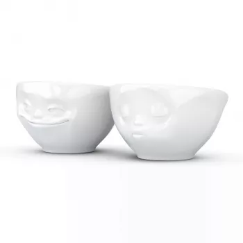 FIFTYEIGHT PRODUCTS sada malých misiek 100ml Grinning & Kissing White