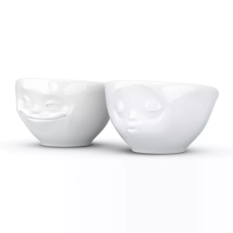 FIFTYEIGHT PRODUCTS sada malých misiek 100ml Grinning & Kissing White