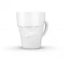 FIFTYEIGHT PRODUCTS FIFTYEIGHT hrnček s uškom 350 ml - Grumpy biely