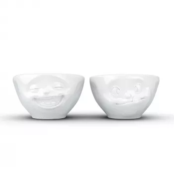 FIFTYEIGHT PRODUCTS sada misiek 100 ml - Laughing & Delicious biela