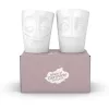 FIFTYEIGHT PRODUCTS FIFTYEIGHT 350 ml šálka - Amused & Bewildered biela