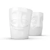 FIFTYEIGHT PRODUCTS FIFTYEIGHT 350 ml šálka - Amused & Bewildered biela