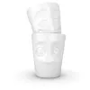 FIFTYEIGHT PRODUCTS FIFTYEIGHT 350 ml šálka - Amused & Bewildered biela