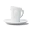 FIFTYEIGHT PRODUCTS šálka na espresso s uškom 80 ml - Cheerful biela