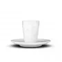 FIFTYEIGHT PRODUCTS šálka na espresso s uškom 80 ml - Lecker biela