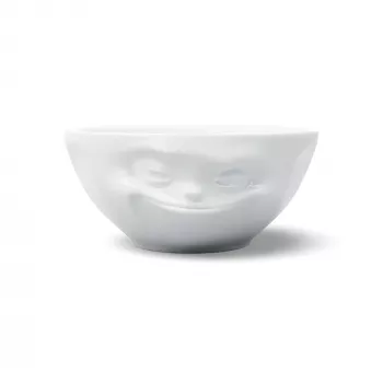 FIFTYEIGHT PRODUCTS miska 350 ml - Grinning biela